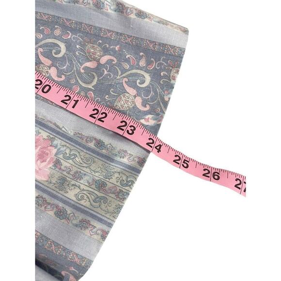 Polly Flinders Floral Tie Waist Lace Ruffle Cottage Core Girls Dress Vintage 6 - Picture 8 of 8